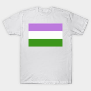 Genderqueer Pride Flag T-Shirt